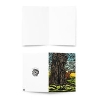 "After The Rain" Print Tree Siblings Greeting card