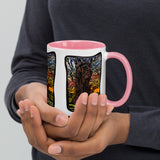 "Summer Picnic" Mug with Colour Inside